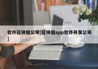 软件区块链公司[区块链app软件开发公司]